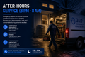 After-Hours Service (8 PM - 8 AM)